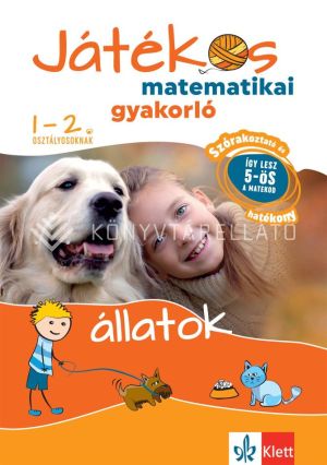 Kép: Játékos matematikai gyakorló 1-2. osztályosoknak - Állatok