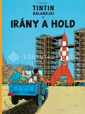 Kép: Tintin kalandjai 16. - Irány a Hold - képregény
