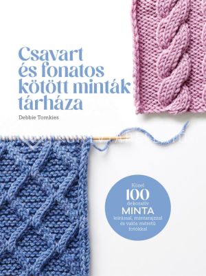 Kép: Csavart és fonatos kötött minták tárháza