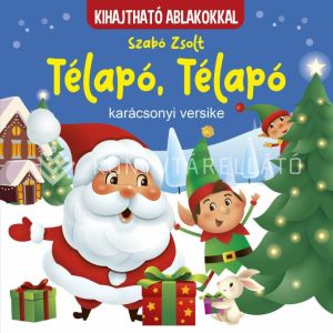 Kép: Télapó, Télapó - karácsonyi versike (kihajtható ablakokkal)