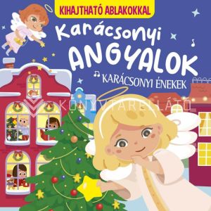 Kép: Karácsonyi angyalok - karácsonyi énekek (kihajtható ablakokkal)