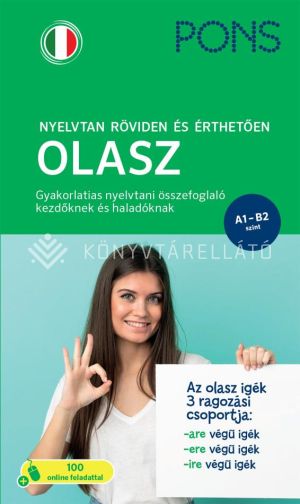 Kép: PONS Nyelvtan röviden és érthetően OLASZ - Gyakorlatias nyelvtani összefoglaló kezdőknek és haladóknak