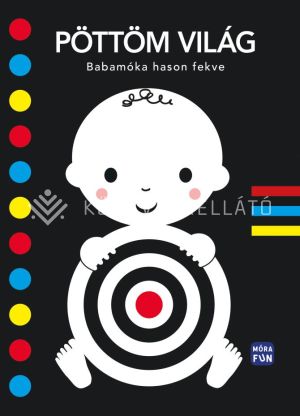 Kép: Pöttöm világ - Babamóka hason fekve