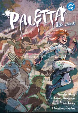 Kép: Paletta: Ütős színek  - képregény