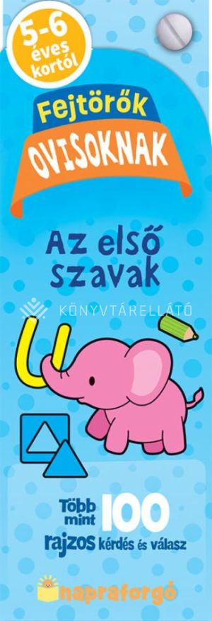 Kép: Fejtörők ovisoknak - Az első szavak