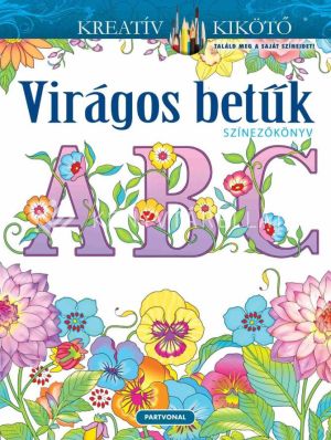 Kép: Virágos betűk - Színezőkönyv