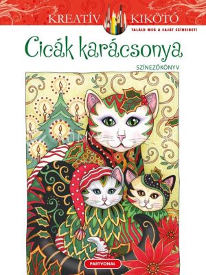 Kép: Cicák karácsonya - Színezőkönyv