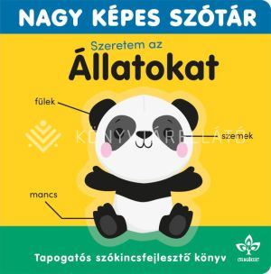 Kép: Szeretem az állatokat! – Tapogatós szókincsfejlesztő könyv