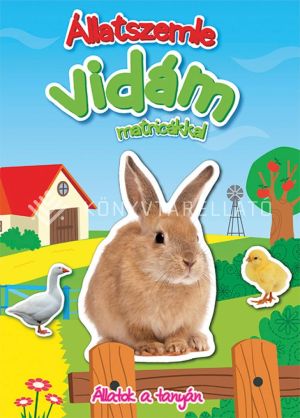 Kép: Állatszemle vidám matricákkal – Állatok a tanyán