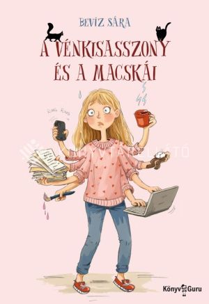 Kép: A vénkisasszony és a macskái