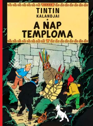 Kép: Tintin kalandjai 14. - A Nap temploma - képregény