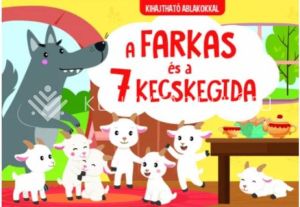 Kép: A farkas és a 7 kecskegida - kihajtható ablakokkal