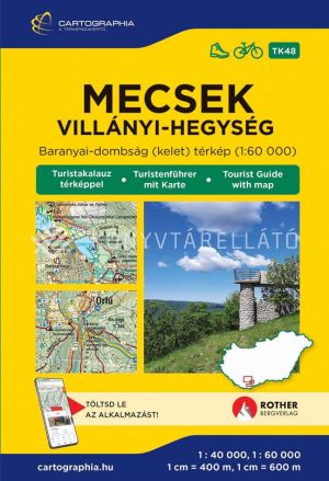 Kép: Mecsek, Villányi-hegység turistakalauz (2026)
