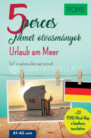 Kép: PONS 5 perces német olvasmányok - Urlaub am Meer