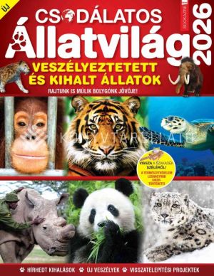 Kép: Csodálatos állatvilág - veszélyeztetett fajok  (Füles Bookazine)