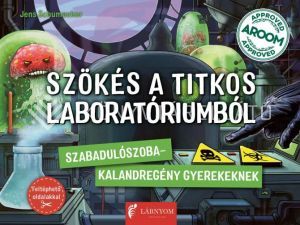 Kép: Szökés a titkos laboratóriumból - Szabadulószoba -kalandregény gyerekeknek