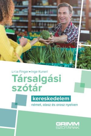 Kép: Társalgási szótár - kereskedelem - német, olasz és orosz nyelven