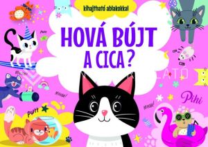 Kép: Hová bújt a cica - Kihajtható ablakokkal