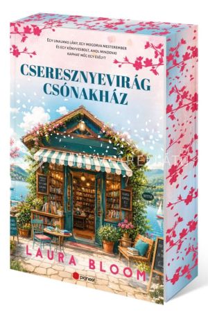 Kép: Cseresznyevirág csónakház (éldekorált)