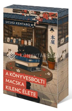 Kép: A könyvesbolti macska kilenc élete (éldekorált)