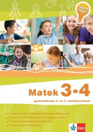 Kép: Matek 3-4 - Gyakorlókönyv 3. és 4. osztályosoknak - Jegyre megy!