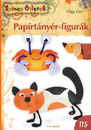 Kép: Papírtányér-figurák