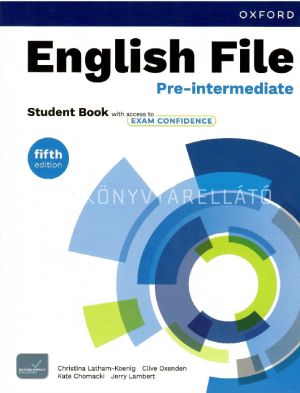 Kép: English File 5th Pre-Intermediate Student Book with Exam Confidence