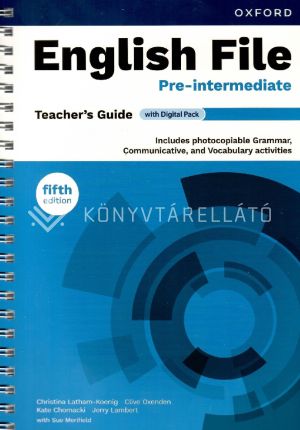 Kép: English File 5th Pre-Intermediate Teacher's Guide with Digital Pack
