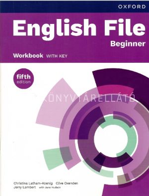 Kép: English File 5th Beginner Workbook with key