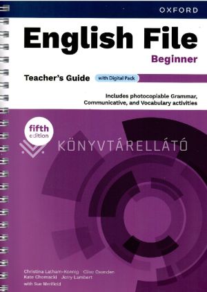 Kép: English File 5th Beginner Teacher's Guide with Digital Pack