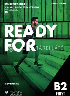 Kép: Ready for B2 First 4th edition Student’s book with key