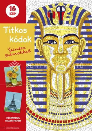 Kép: Titkos kódok - Színezz számokkal - felnőtt színező