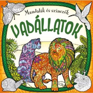 Kép: Mandalák és színezők - Vadállatok - felnőtt színező