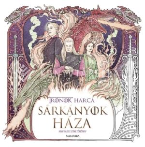 Kép: Sárkányok háza hivatalos színezőkönyv
