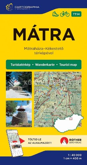 Kép: Mátra turistatérkép