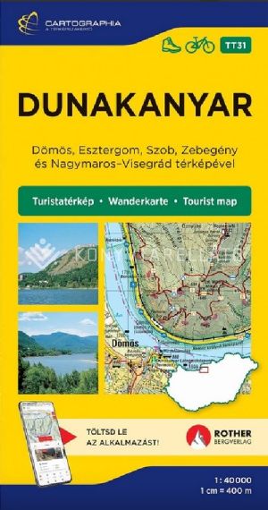 Kép: Dunakanyar turistatérkép (TT31) 2026