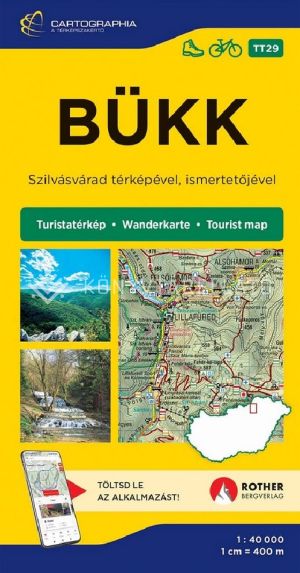 Kép: Bükk turistatérkép (TT29) 2026