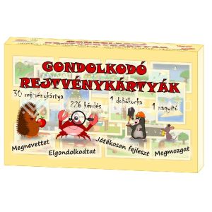 Kép: Gondolkodó rejtvénykártyák