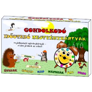 Kép: Gondolkodó - Időutazó rejtvénykártyák