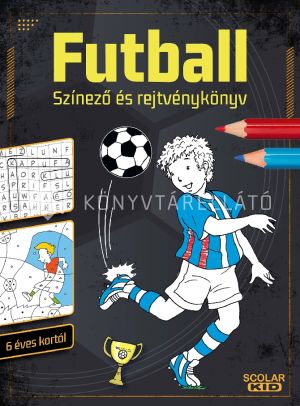 Kép: Futball - színező és rejtvénykönyv