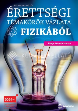 Kép: Érettségi témakörök vázlata fizikából (közép és emelt szint) - 2024-től érvényes