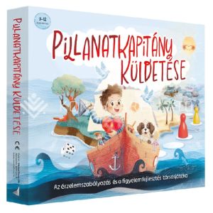 Kép: Pillanatkapitány küldetése társasjáték
