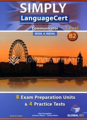 Simply LanguageCert Level B2 Communicator Student's Book - 8 Exam ...