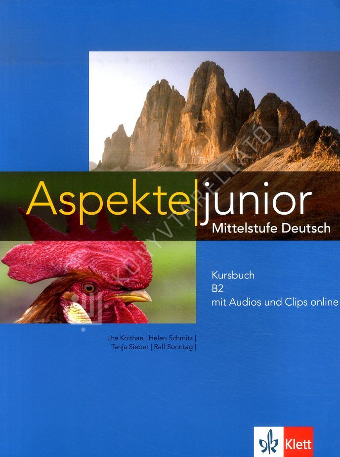 Aspekte junior Kursbuch B2 mit Audios und Clips online-KELLO