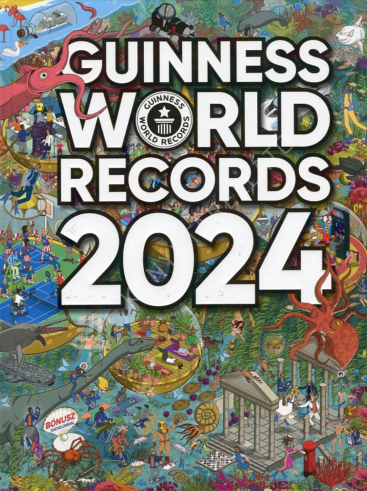 Guinness World Records 2024KELLO Könyvtárellátó Online könyvesbolt